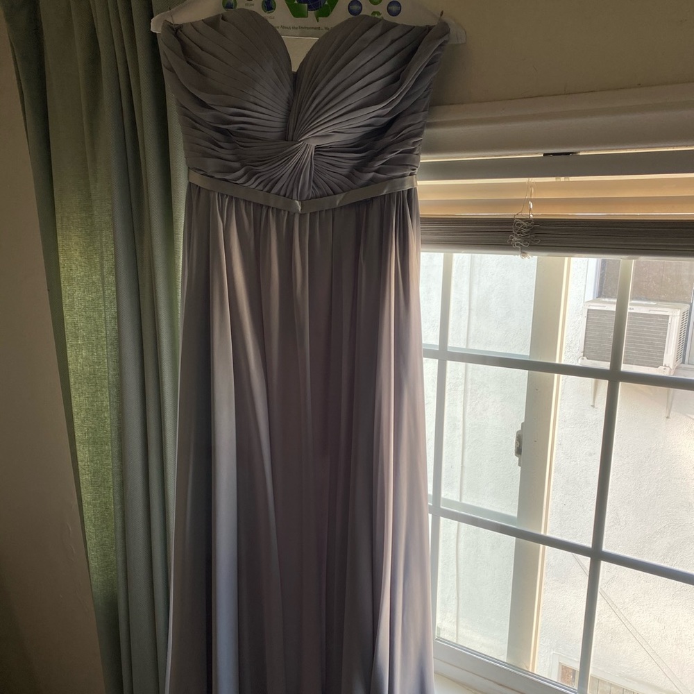 Grey Bridesmaid Dress